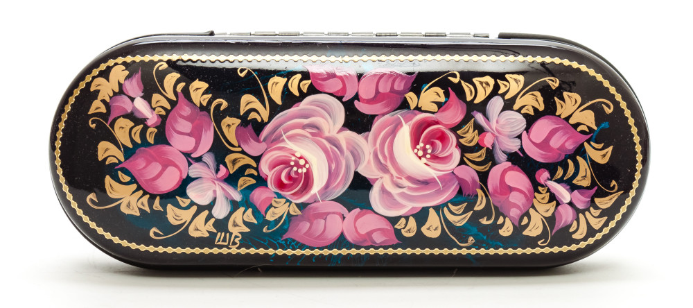 160x60mm Zhostovo Eyeglass Case