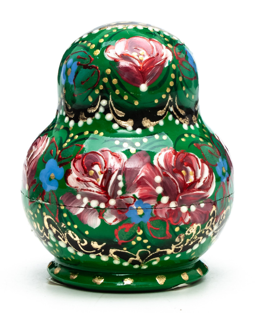 55 mm Matryoshka with Flowers 5pcs (by A Studio)
