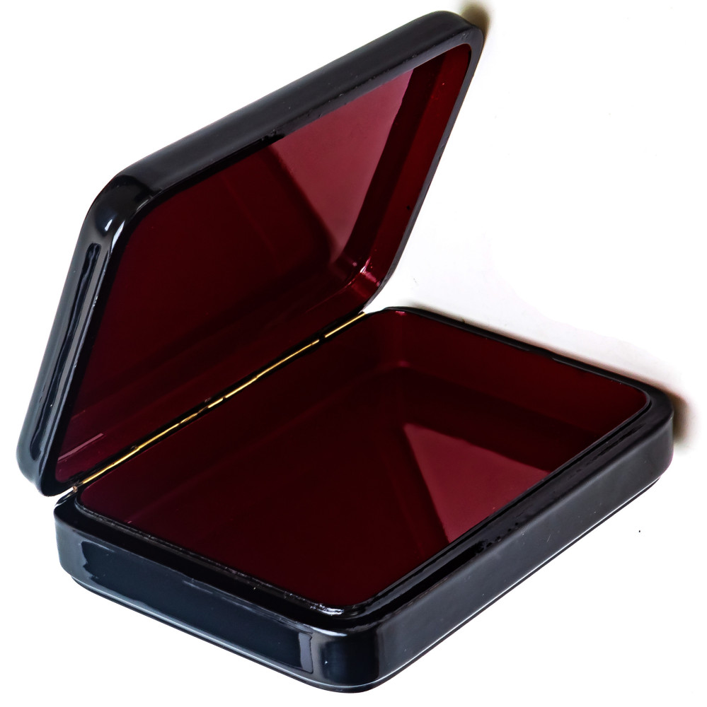 150x110mm Red Square and  Saint Basil Cathedral hand painted on pearl shell lacquered box from Fedoscino (by Tatiana Crafts)