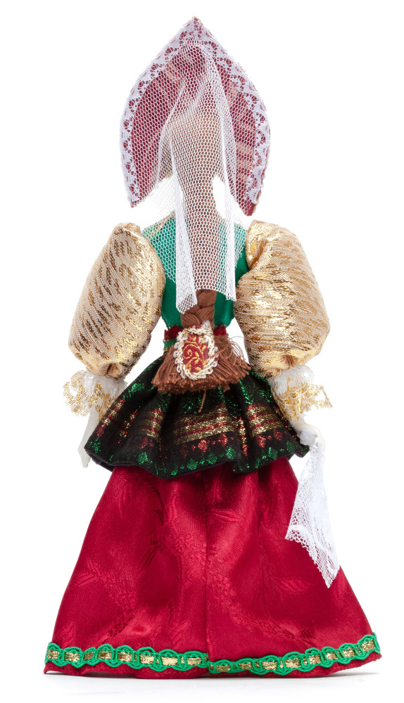 Russian Girl hand made Porcelain Doll - 11 Inches (by Le Russe)