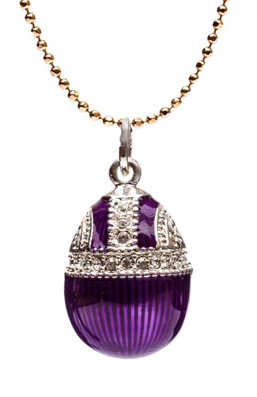 Sapphire Egg Pendant