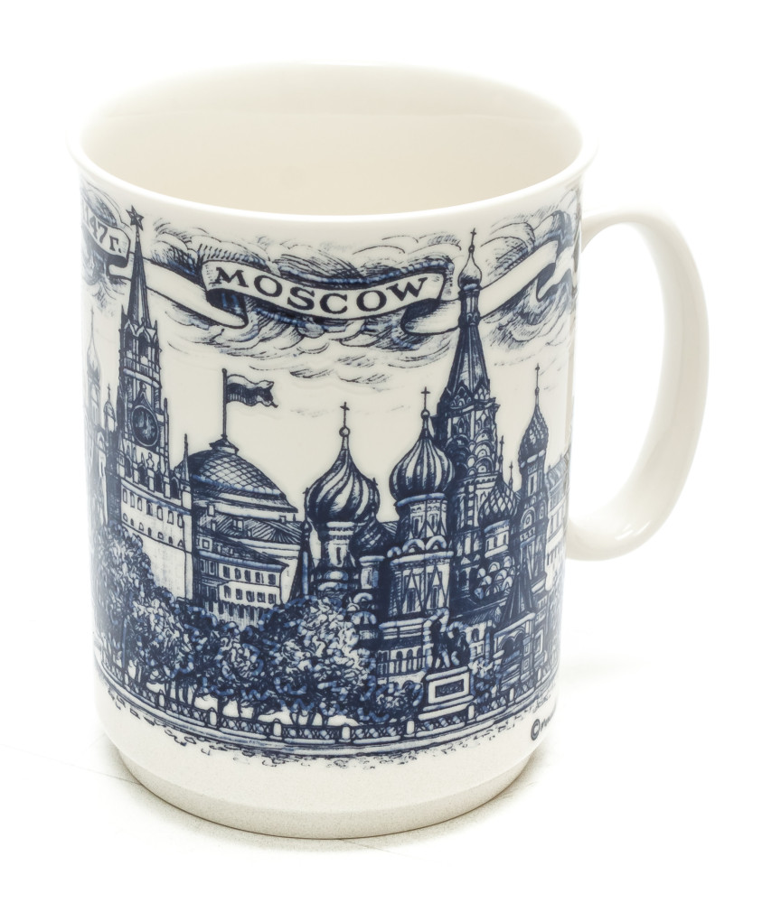 Moscow The Bolshoy Theatre Porcelain Mug