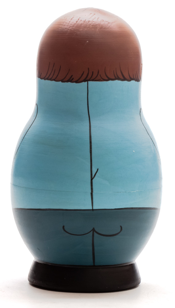 Shop Exclusive Nesting Dolls 125 mm Man with a Newspaper hand painted Traditional Russian Wooden Matryoshka doll 5 pcs (by Igor Malyutin) online at Skazka.site | Eligible for fast shipping and free returns. 125 mm Man with a Newspaper hand painted Traditional Russian Wooden Matryoshka doll 5 pcs (by Igor Malyutin)