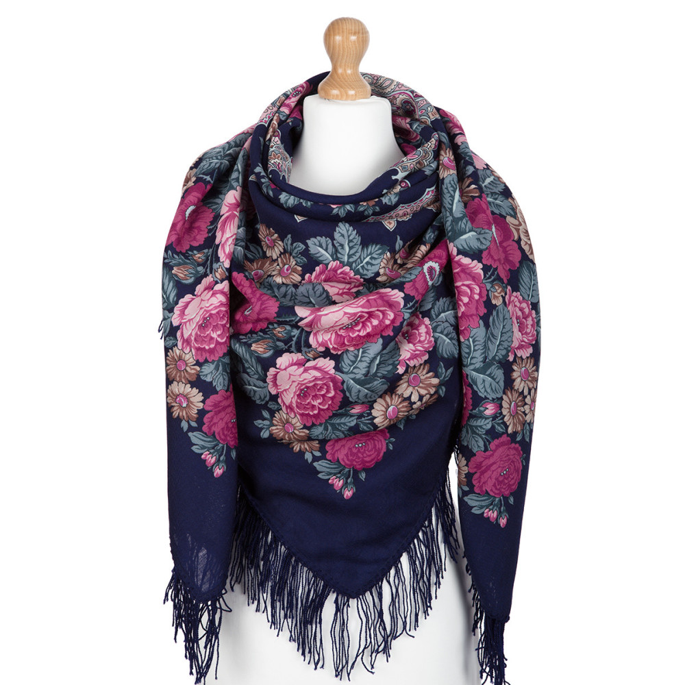 Shop Woolen Scarves with Woolen Fringe 146x146 cm 146x146 mm Prayer Woolen Shawl with Woolen Fringe Pavlovo Posad Manufactory online at Skazka.site | Eligible for fast shipping and free returns. 146x146 mm Prayer Woolen Shawl with Woolen Fringe Pavlovo Posad Manufactory