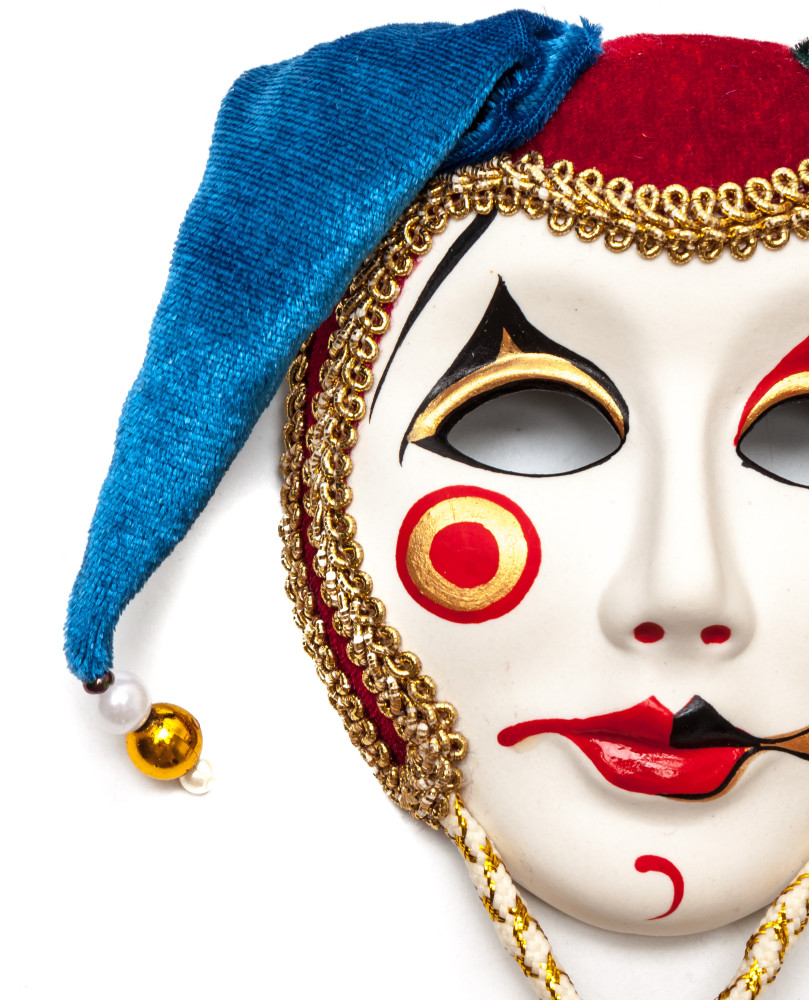 Jester Porcelain Mask