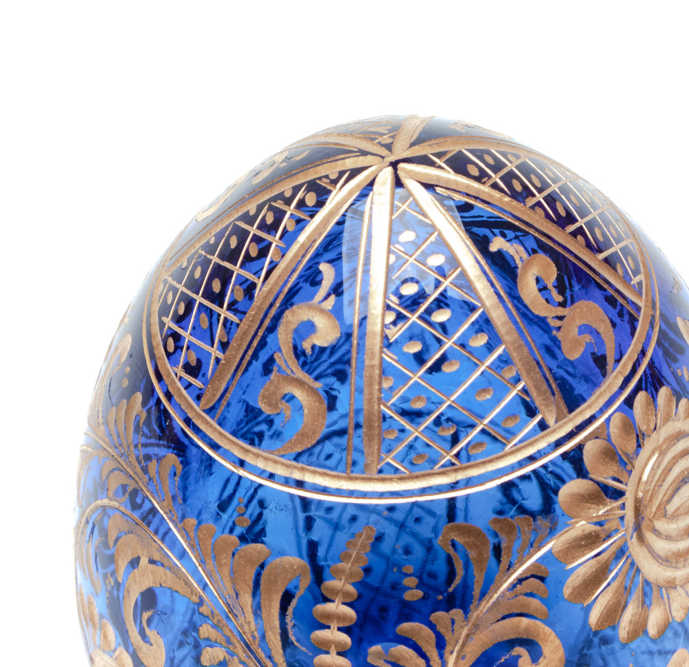 Engraved Crystal Imperial Easter Egg