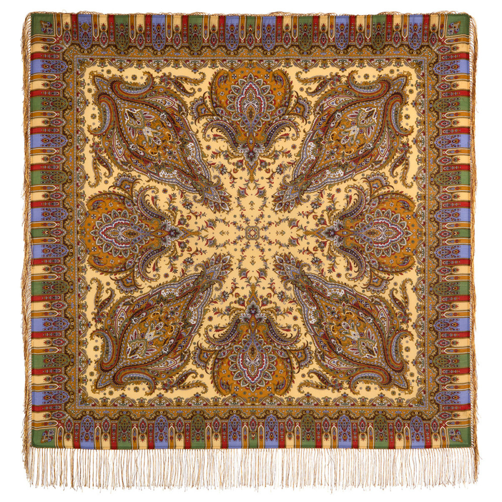 Shop Woolen Scarves with Silk Fringe 125x125 cm Платок «Мечта хрустальная» online at Skazka.site | Eligible for fast shipping and free returns. Платок «Мечта хрустальная»