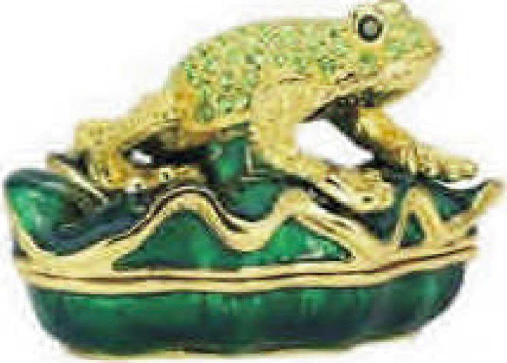 The Frog Jewellery Box Faberge