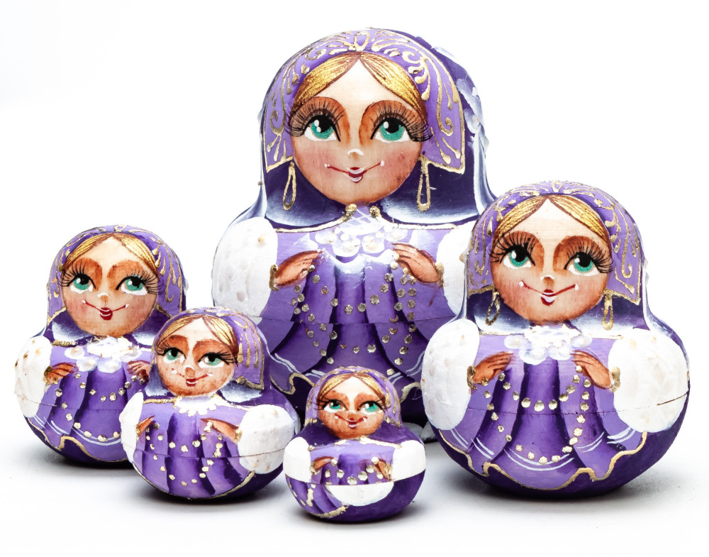  40 mm Matryoshka 5pcs (by Skazka)