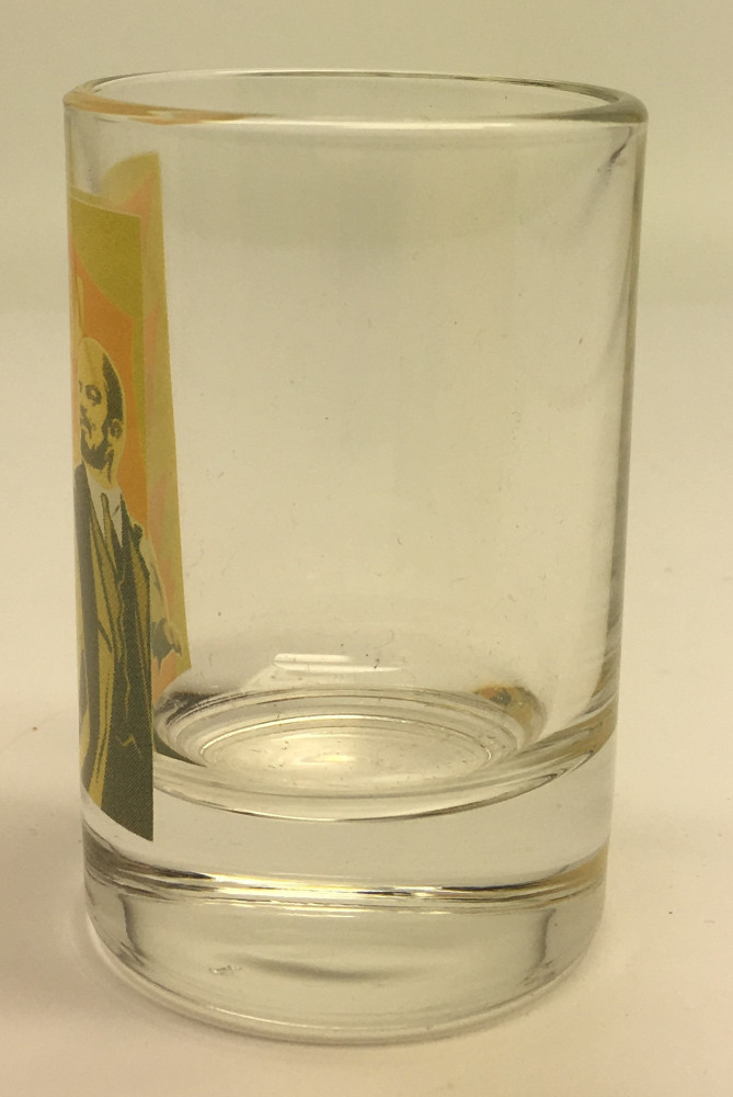 Soviet Propaganda Poster Shot Glass