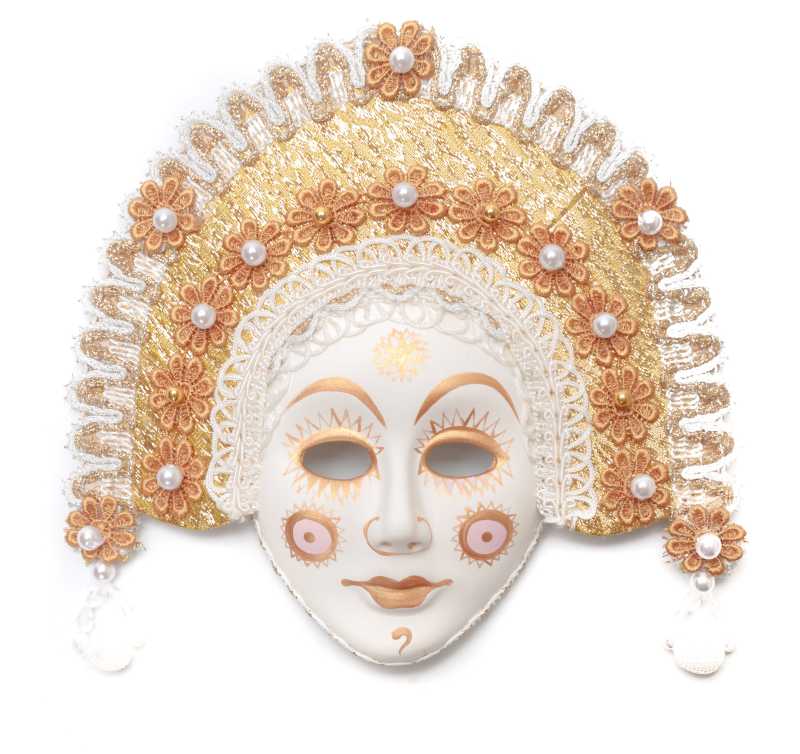 The Sun Porcelain Mask