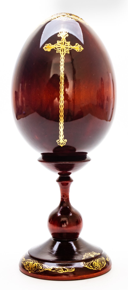 290 mm Godmother hand painted on wooden egg (by Hamlet Crafts)