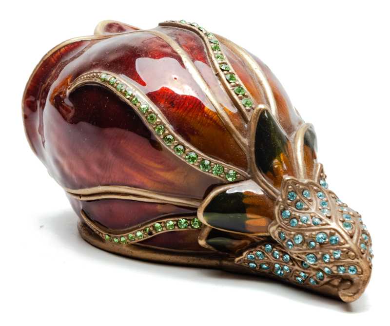 50 mm Rose Jewellery Box 