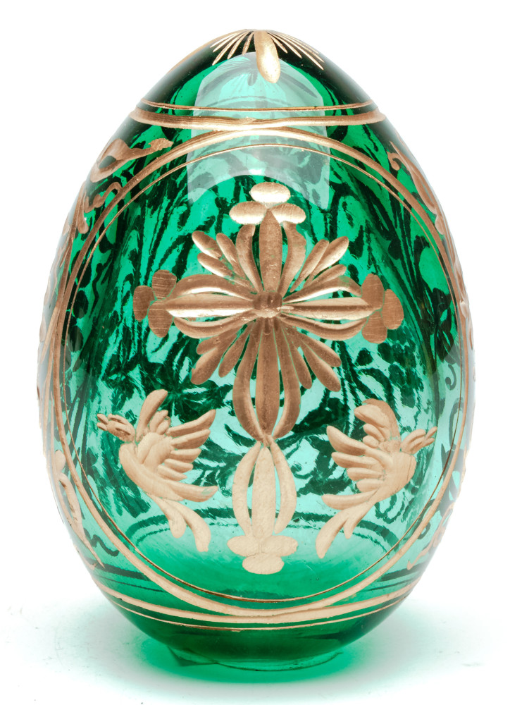Engraved Crystal Imperial Easter Egg