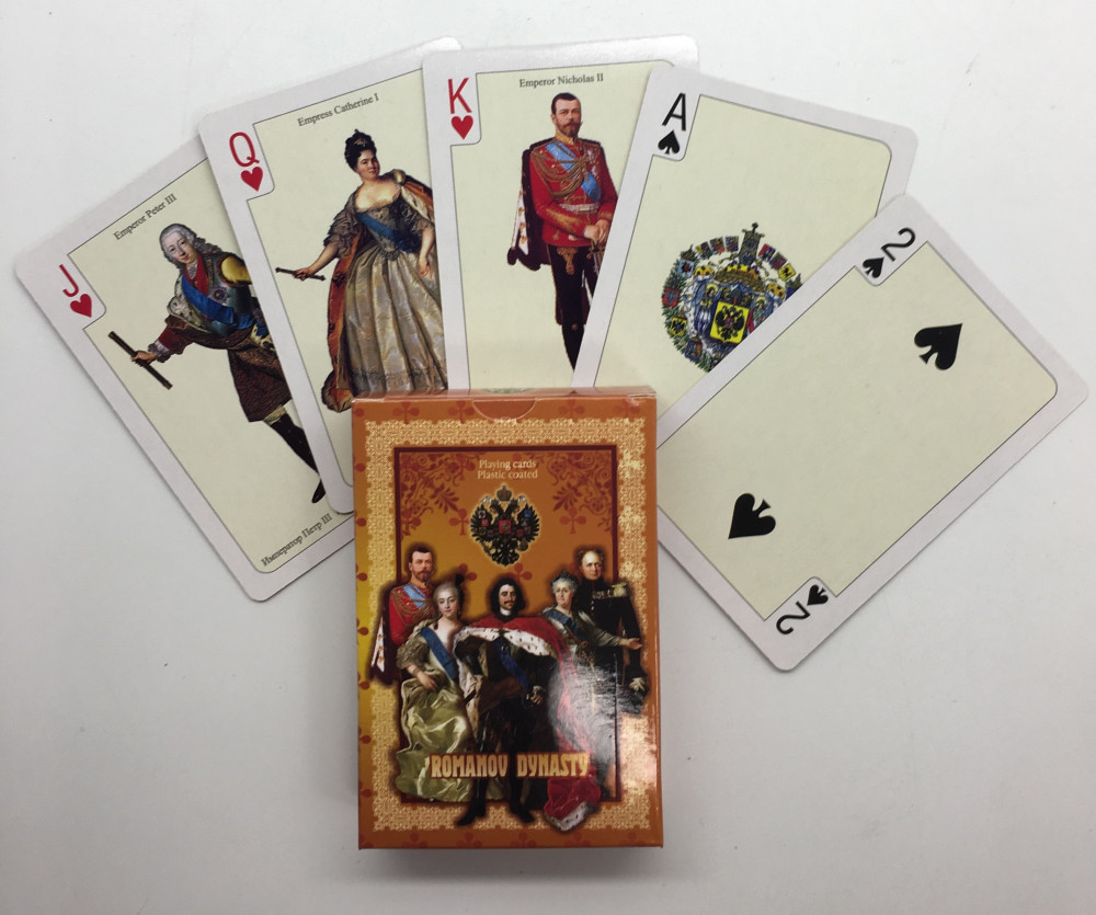 Emperors of Russia Playing Cards