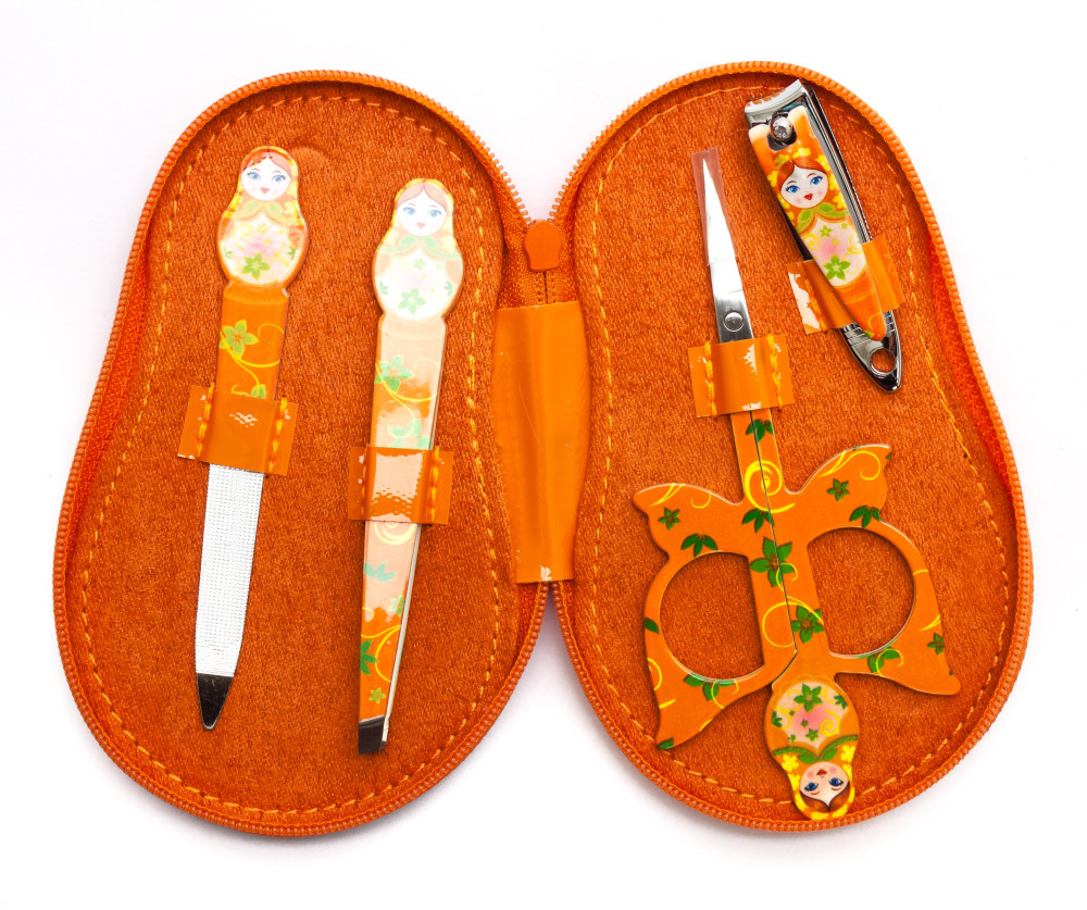 Matryoshka Manicure Set Orange