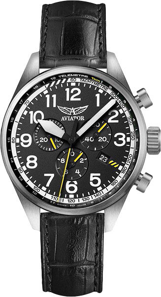 Швейцарские наручные часы Aviator V.2.25.0.169.4 с хронографом