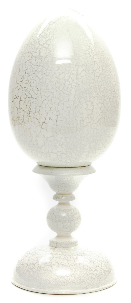 270mm The Evening Star hand painted wooden Egg with standby (by Tatiana Crafts)