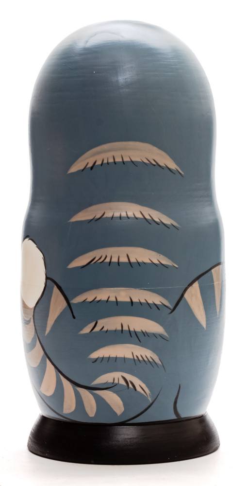 Shop Exclusive Nesting Dolls 160 mm Cat with a Fish hand painted Traditional Russian Wooden Matryoshka doll 5 pcs (by Igor Malyutin) online at Skazka.site | Eligible for fast shipping and free returns. 160 mm Cat with a Fish hand painted Traditional Russian Wooden Matryoshka doll 5 pcs (by Igor Malyutin)
