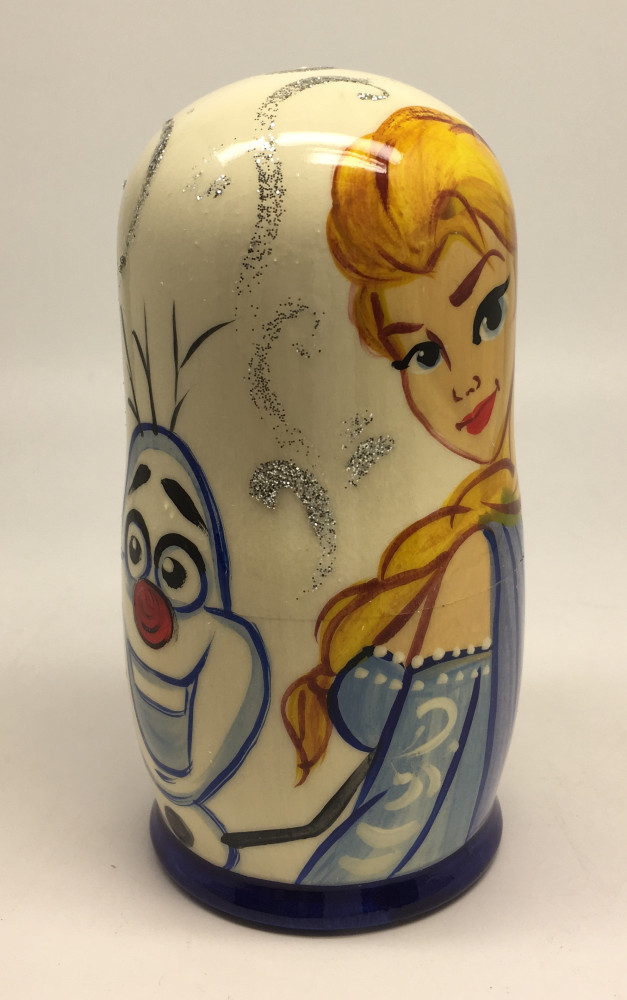 Froxen Heart Matryoshka Doll