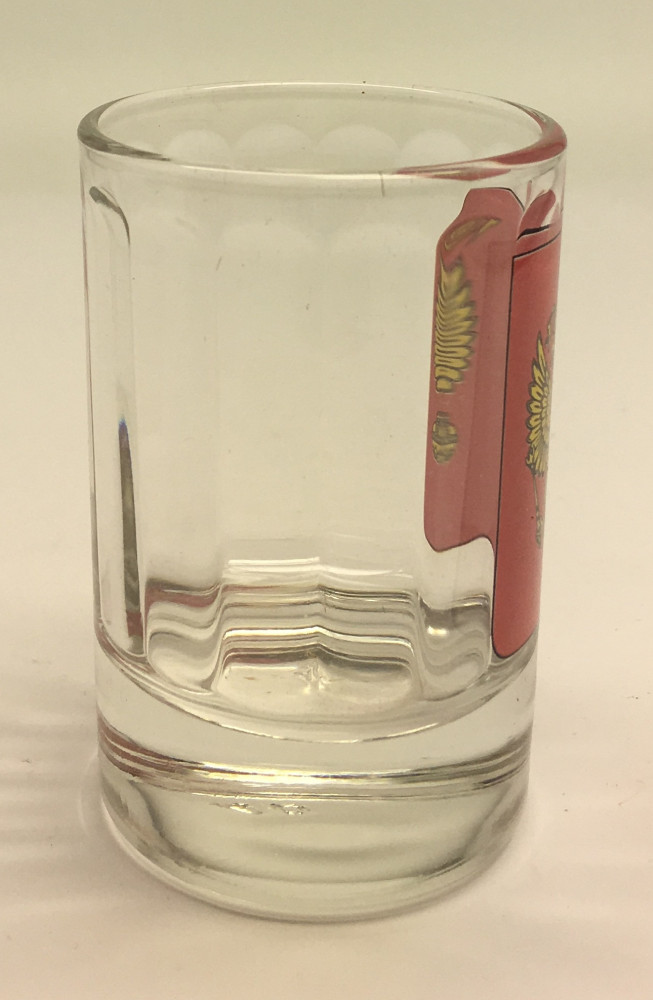 Russian Coat of Arms Shot Glass
