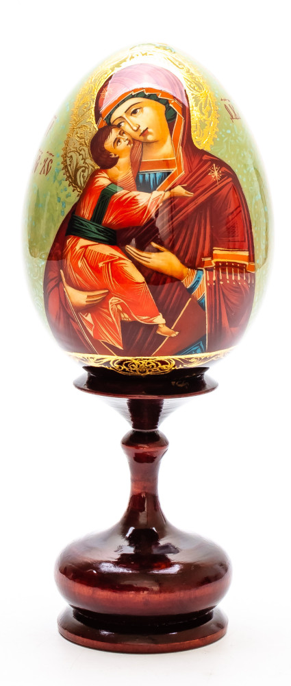 270 mm Godmother hand painted on wooden egg (by Hamlet Crafts)