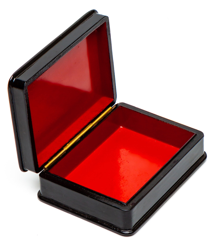 110x80mm Troika Hand Painted Jewellery Box