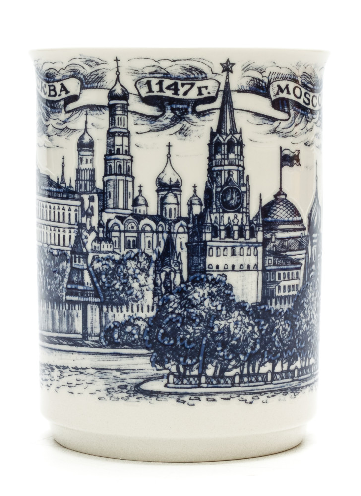 Moscow The Bolshoy Theatre Porcelain Mug