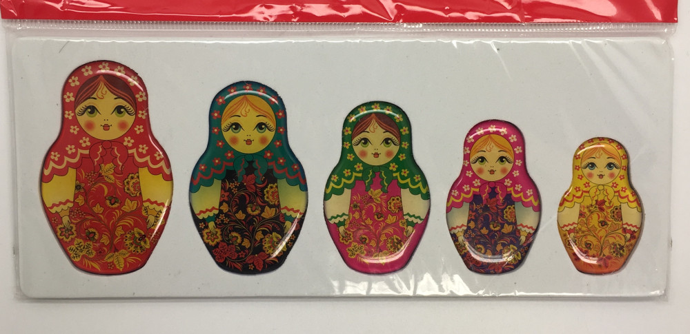 Matryoshka Fridge Magnet Set