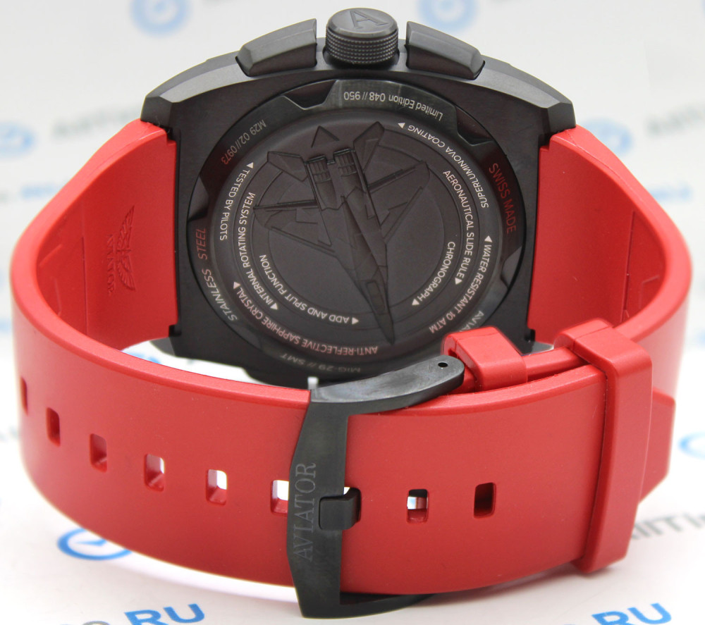 Швейцарские наручные часы Aviator M.2.30.5.215.6 с хронографом