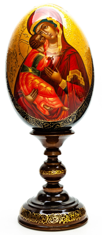 310 mm Godmother hand painted on wooden egg (by Hamlet Crafts)