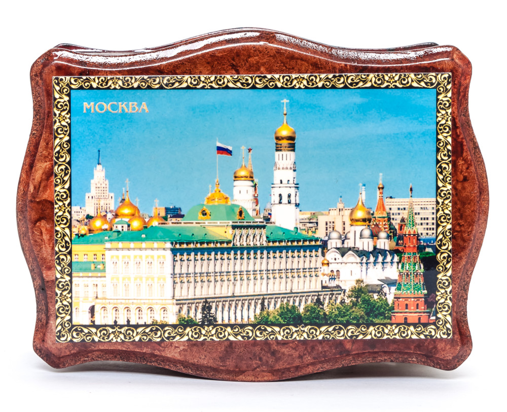 160x120 mm Moscow Kremlin Jewellery Box
