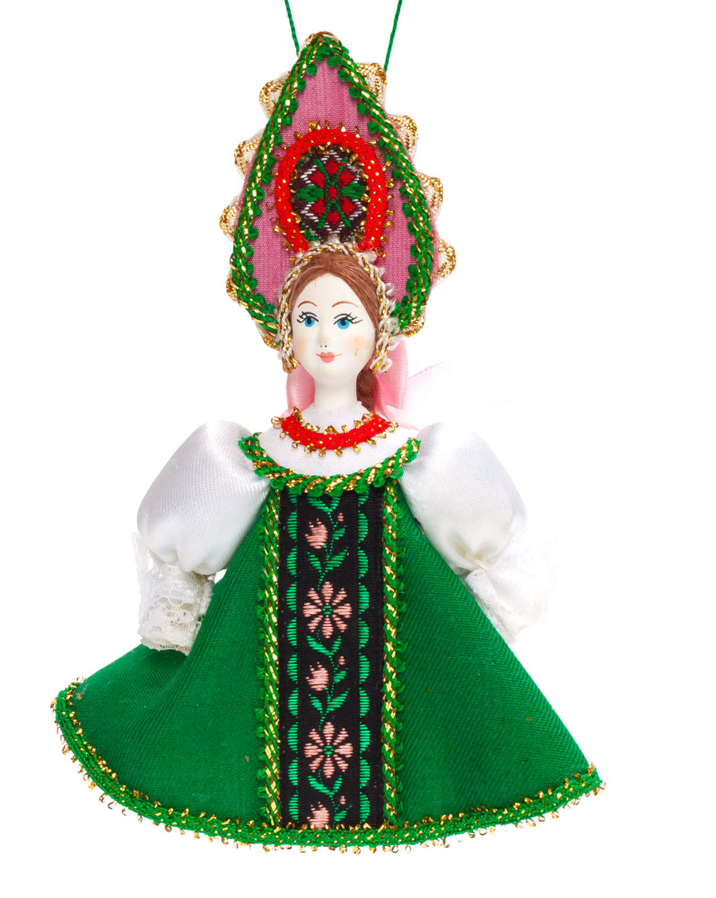 Shop Christmas Tree Ornaments Dolls Кукла в русском костюме online at Skazka.site | Eligible for fast shipping and free returns. Кукла в русском костюме