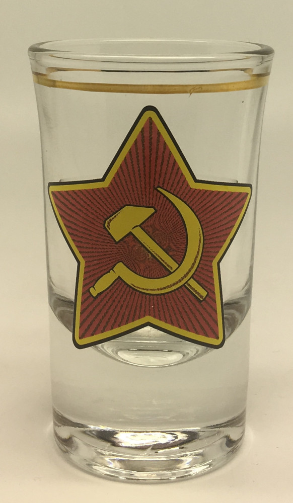 Hammer and Sickle Shot Glass
