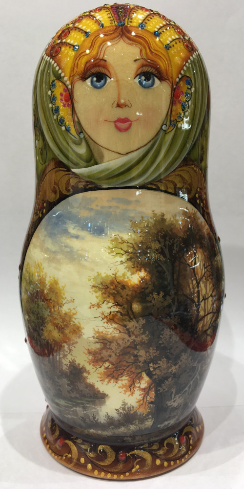 Summer Landscape Matryoshka Doll