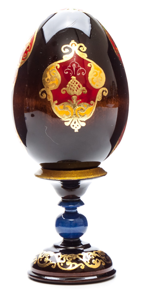 140 mm Golubitskaya Godmother hand painted on wooden egg (by Hamlet Crafts)