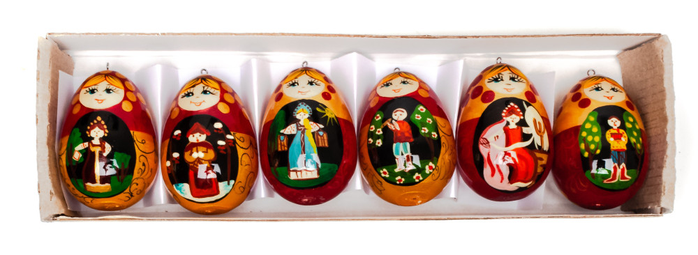 Russian Fairytales Christmas Tree Ornaments