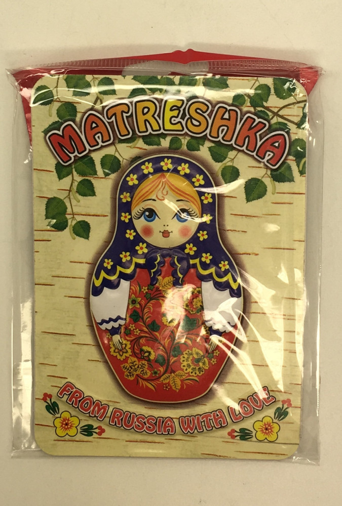 Matryoshka Birch Fridge Magnet