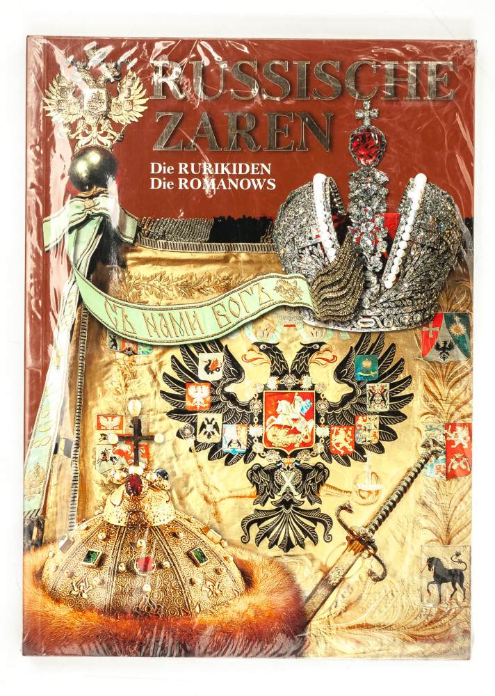 Russian Tsars Illustrated Album 176 pages German (by Bronze Horseman)
