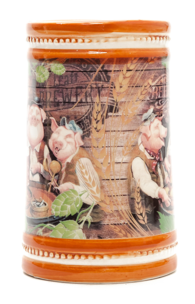 Drinking Pigs Beer Mug