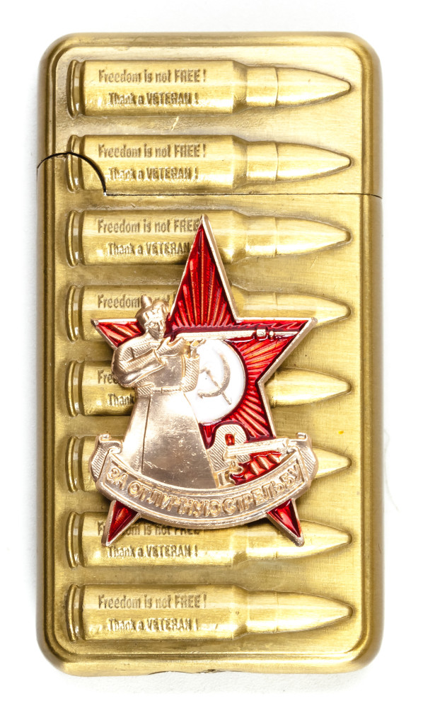  For Excellent Shooting Gas Metal Lighter (by Sergio Accendino)