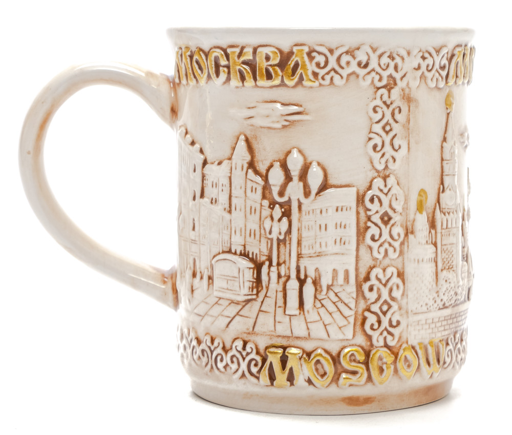 Moscow Attractions Ceramic Mug