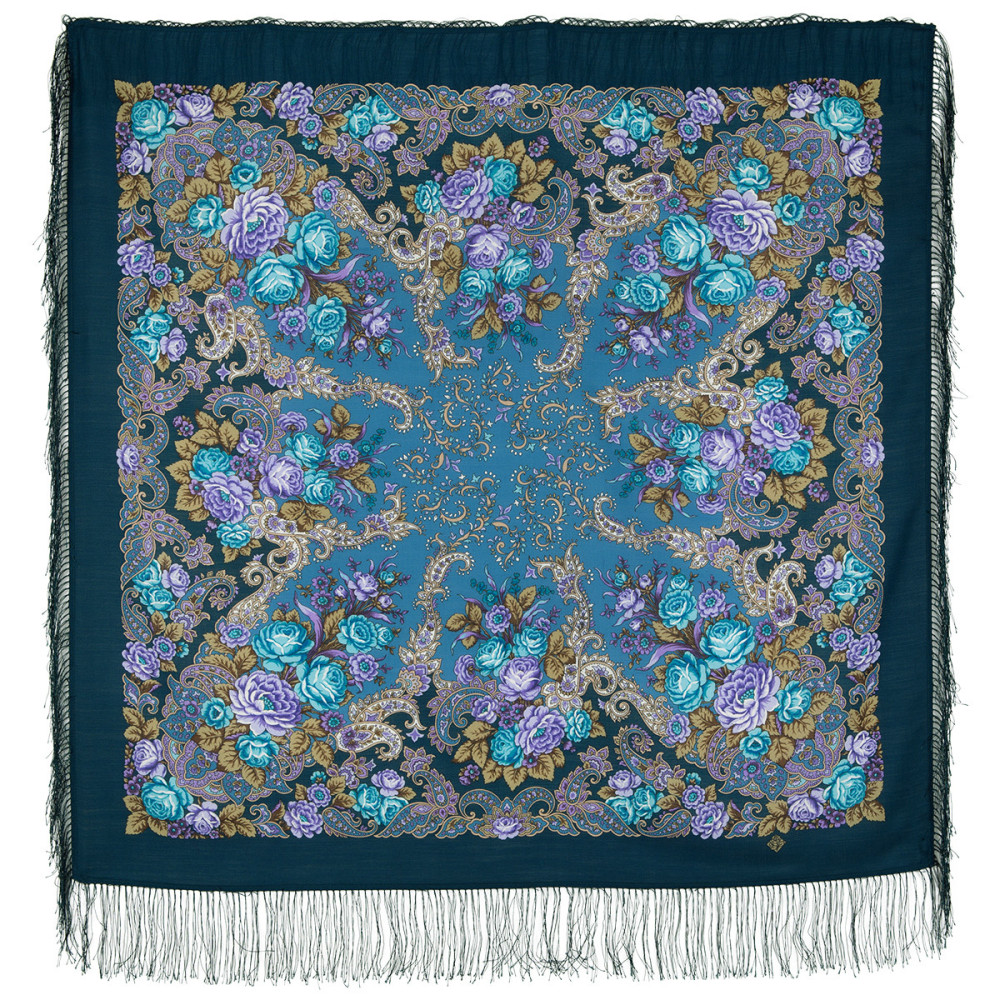 Shop Double-Thread Woolen Yarn Scarves 110х110 cm Платок «Страна чудес» online at Skazka.site | Eligible for fast shipping and free returns. Платок «Страна чудес»