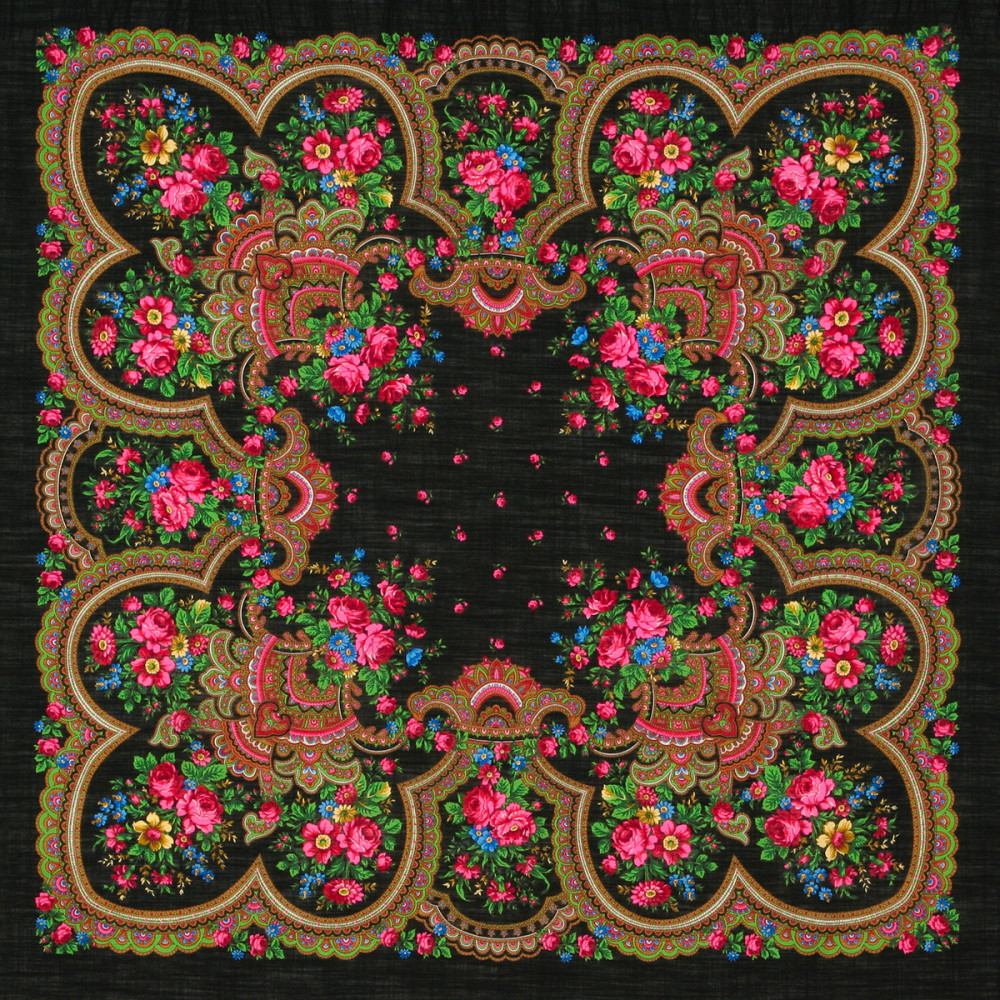 Shop Woolen Scarves with Silk Fringe 125x125 cm Платок «Душевный разговор» online at Skazka.site | Eligible for fast shipping and free returns. Платок «Душевный разговор»