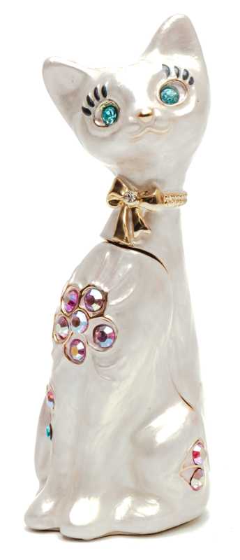 90 mm Cat Jewellery Box