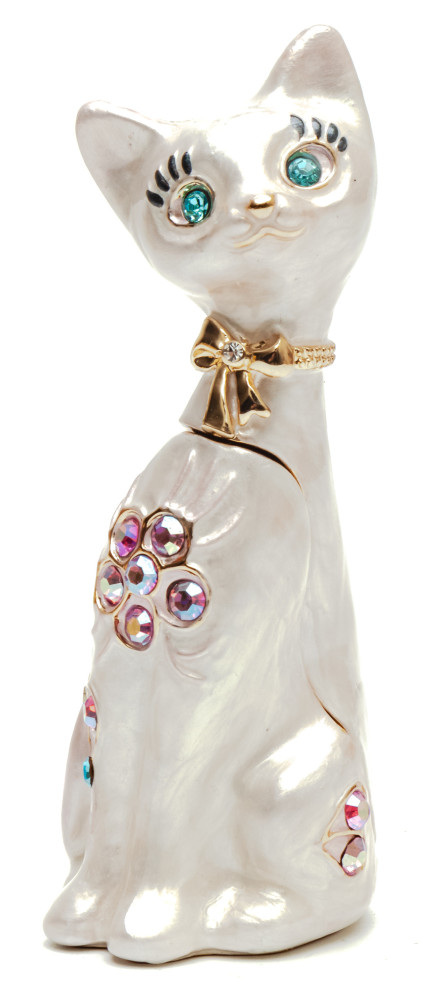 90 mm Cat Jewellery Box