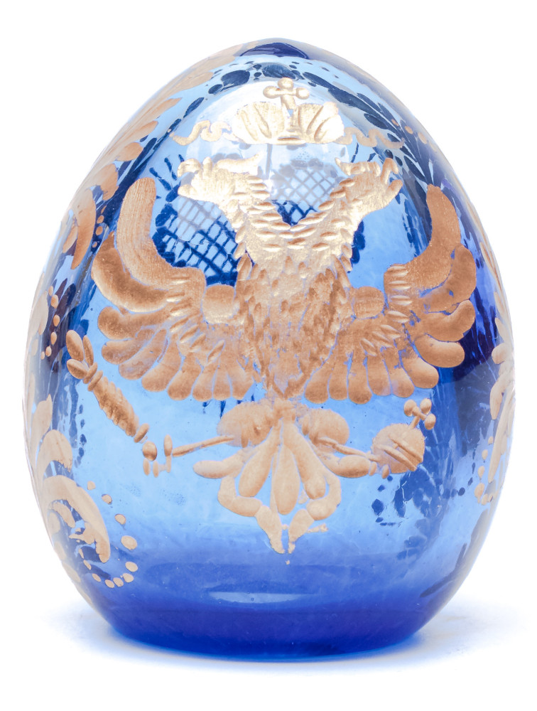 Engraved Crystal Imperial Easter Egg