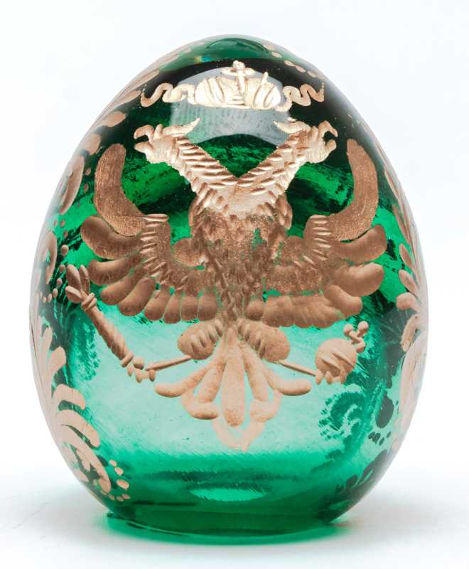 Engraved Crystal Imperial Easter Egg