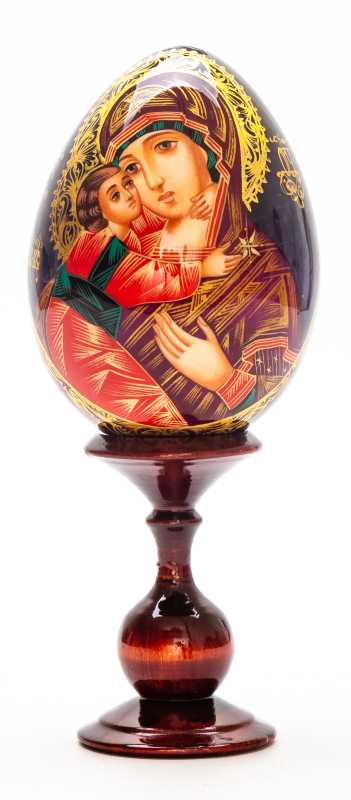 170 mm Godmother hand painted on wooden egg (by Hamlet Crafts)