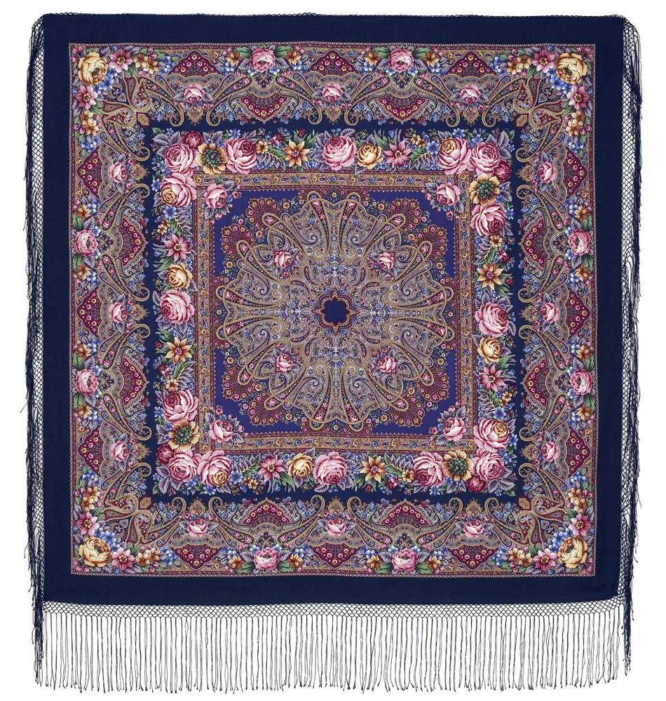 Shop Thick Woolen Fabric Shawls with Silk Fringe 148x148 cm Шаль «Остановись, мгновенье...» online at Skazka.site | Eligible for fast shipping and free returns. Шаль «Остановись, мгновенье...»